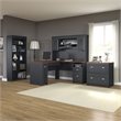 Pemberly Row 4 Piece Office Set in Antique Black