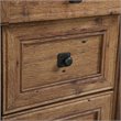 Pemberley Row Engineered Wood Vintage Oak Computer Desk Rectangular 53.15