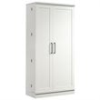 Pemberley Row Engineered Wood Soft White Storage Cabinet Rectangular 71.22