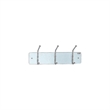 Pemberley Row Aluminum Silver Wall Coat Rack Rectangular 18