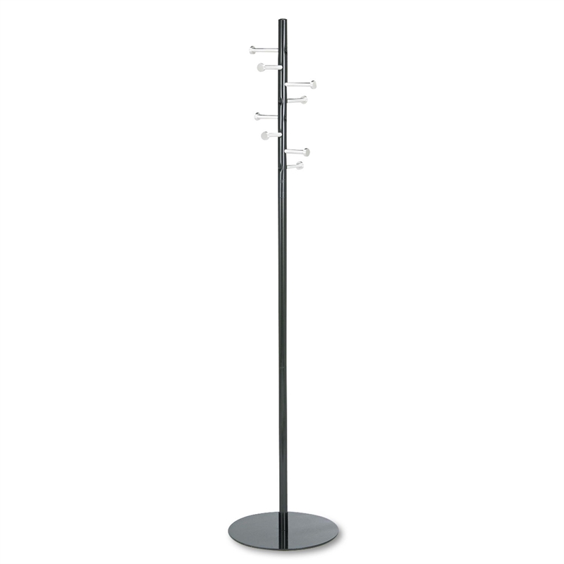Pemberley Row Steel Black Coat Rack Circular 67