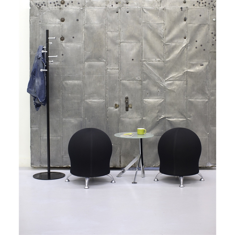 Pemberley Row Steel Black Coat Rack Circular 67