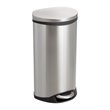 Pemberly Row Receptacle - 7.5 Gallon in Stainless Steel