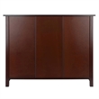 Pemberley Row Solid Wood Antique Walnut Book Shelf Rectangular 30