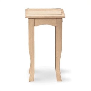 Pemberly Row 21&quot High Unfinished Tea Table