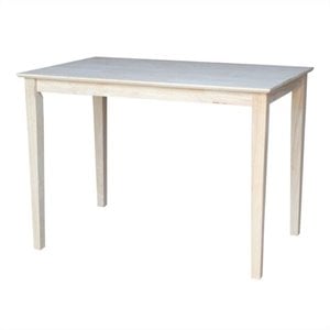 Pemberly Row 36&quot Solid Dining Table with Shaker Legs