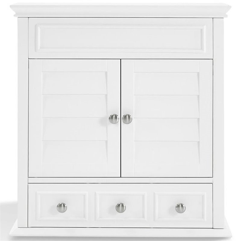 Pemberly Row Medicine Cabinet in White