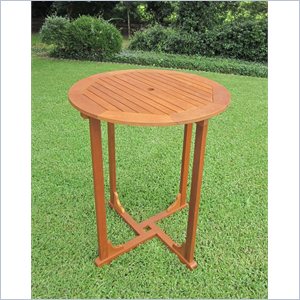 Pemberly Row Outdoor Patio Pub Table