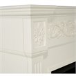 Pemberly Row Electric Fireplace in Ivory