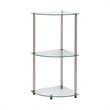 Pemberly Row 3 Tier Corner Shelf 