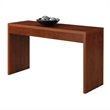 Pemberley Row Wood Cherry Console Rectangular Unassembled