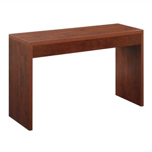 Pemberley Row Wood Cherry Console Rectangular Unassembled