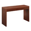 Pemberley Row Wood Cherry Console Rectangular Unassembled