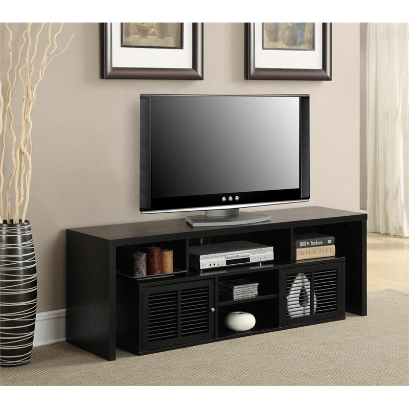 Pemberly Row Transitional Wood TV Stand for TVs up to 59