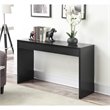 Pemberley Row Wood Black Console Rectangular Easy Assembly 28