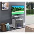 Pemberly Row Contemporary Wood TV Stand for TVs up to 25