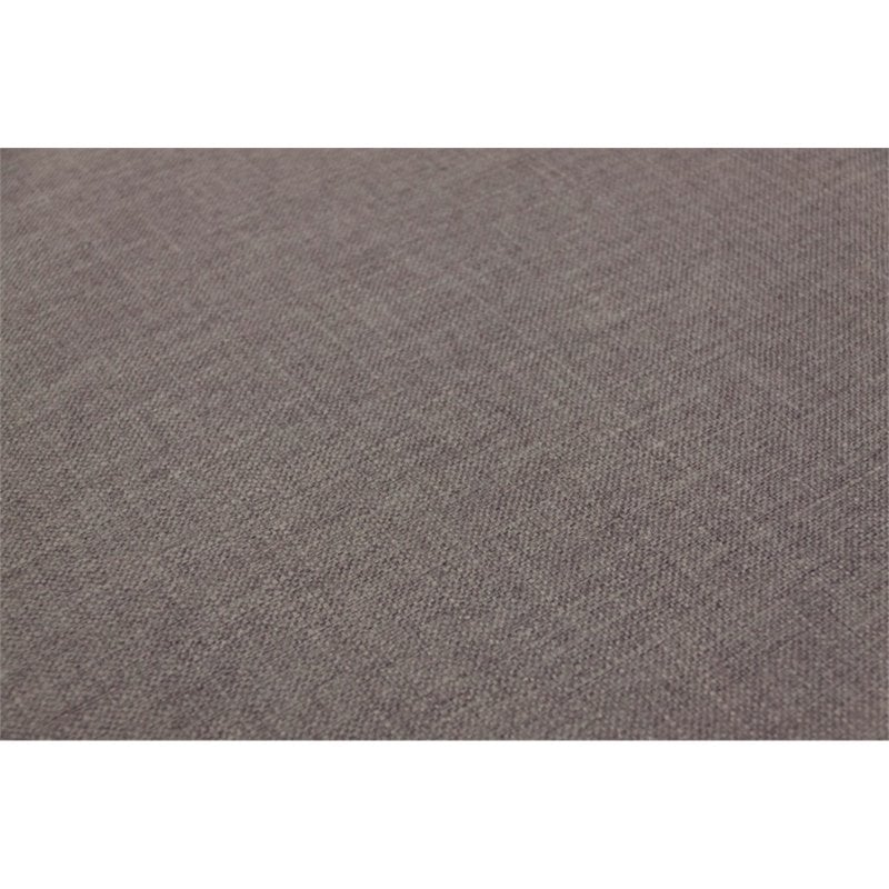 Pemberly Row Fabric Right Facing Reclining Sectional in Gray