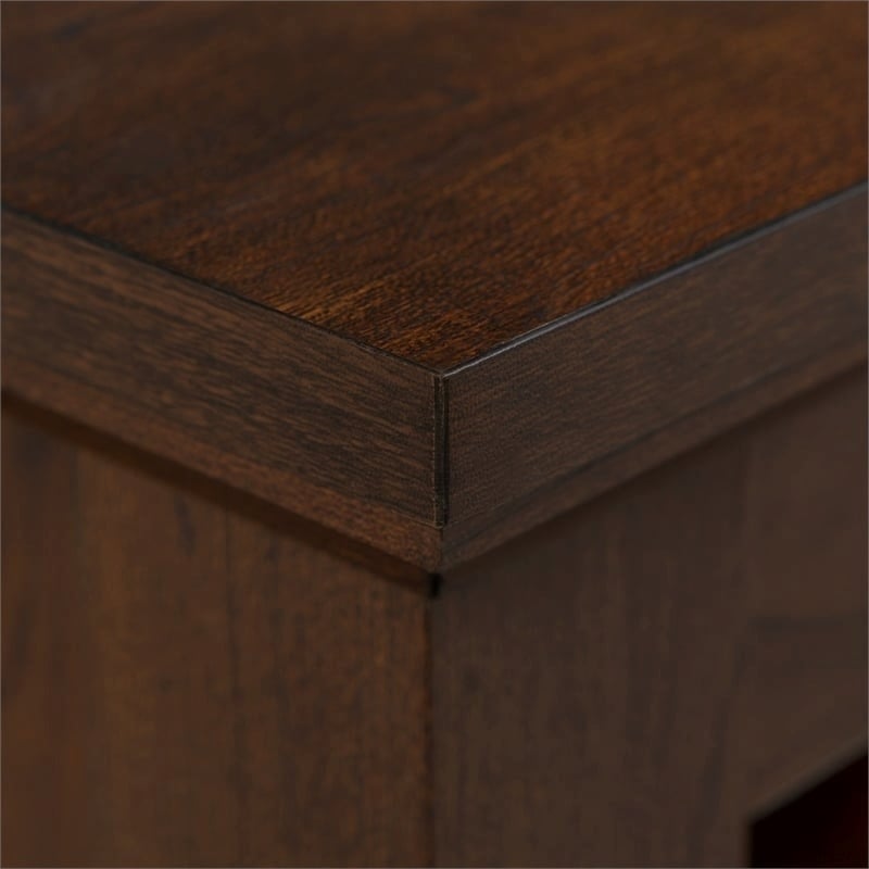Pemberly Row Traditional Wood TV Console for TVs up to 44