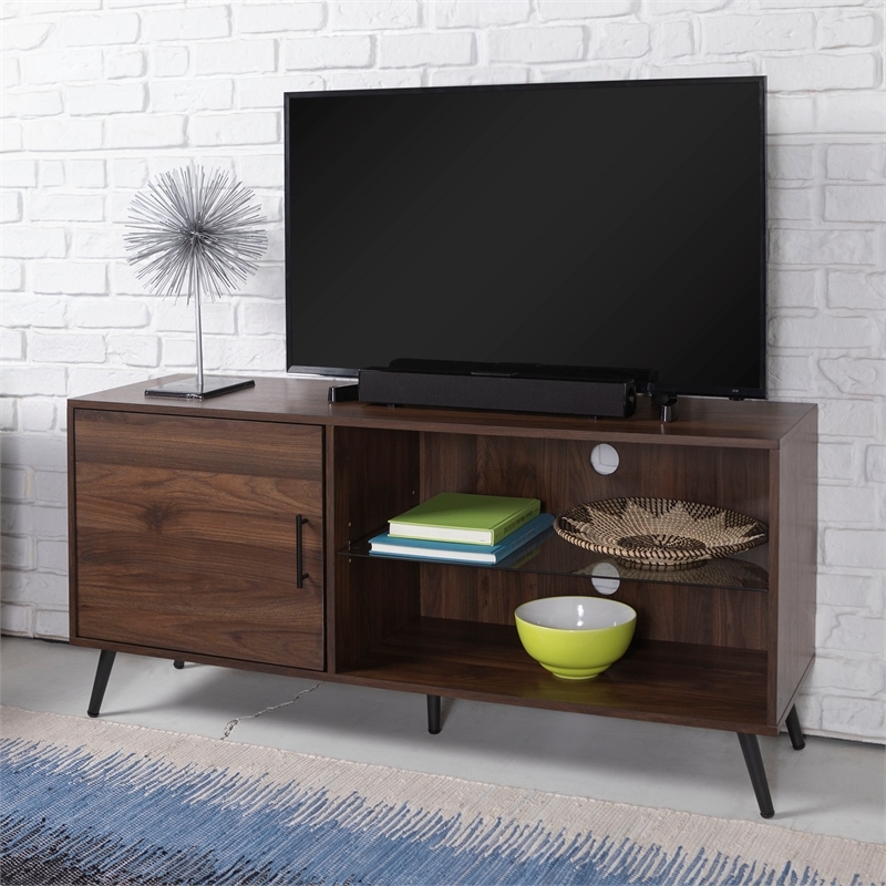 Pemberly Row Engineered Wood TV Stand for TVs up to 52