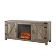 Pemberly Row Modern Wood Fireplace TV Stand for TVs up to 58