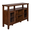 Pemberley Row MDF Dark Walnut Buffet Rectangular Farmhouse 52