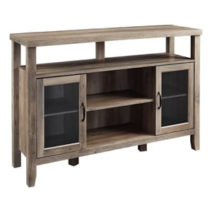 Pemberley Row Wood Gray Buffet Rectangular Durable 35&quotH x 52&quotW x 18&quotD Unassembled
