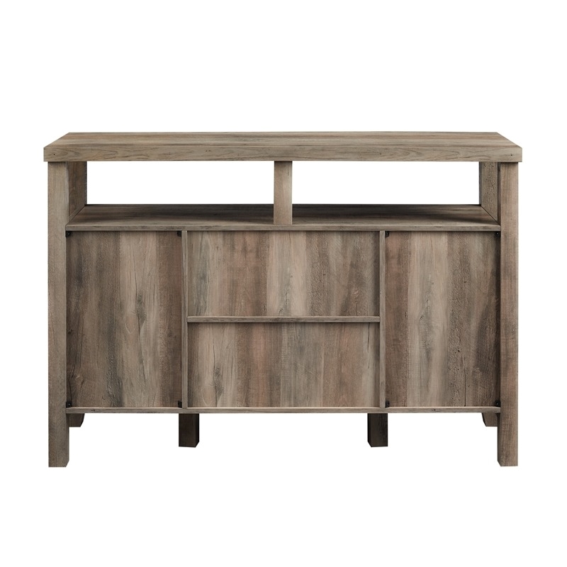 Pemberley Row Wood Gray Buffet Rectangular Durable 35