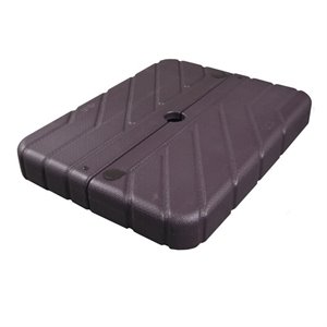 Pemberly Row Resin Two Section Fillable Base in Black