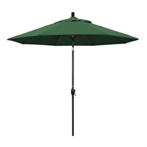 Pemberly Row 9' Patio Umbrella in Hunter Green