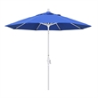 Pemberley Row Aluminum Royal Blue Patio Umbrella Rectangular 102