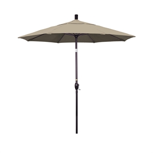 Pemberly Row 7.5' Patio Umbrella in Taupe