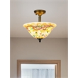 Pemberly Row Mosaic Flush Mount
