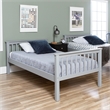 Pemberley Row Solid Wood Gray Bunk Bed Rectangular 80
