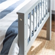 Pemberley Row Solid Wood Gray Bunk Bed Rectangular 80