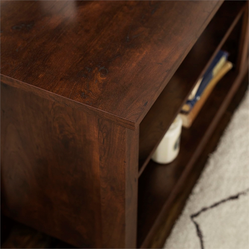 Pemberley Row MDF Wood Brown TV Stand Rectangular Cable Management 58
