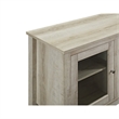 Pemberly Row Traditional Wood Fireplace Stand for TVs up to 58
