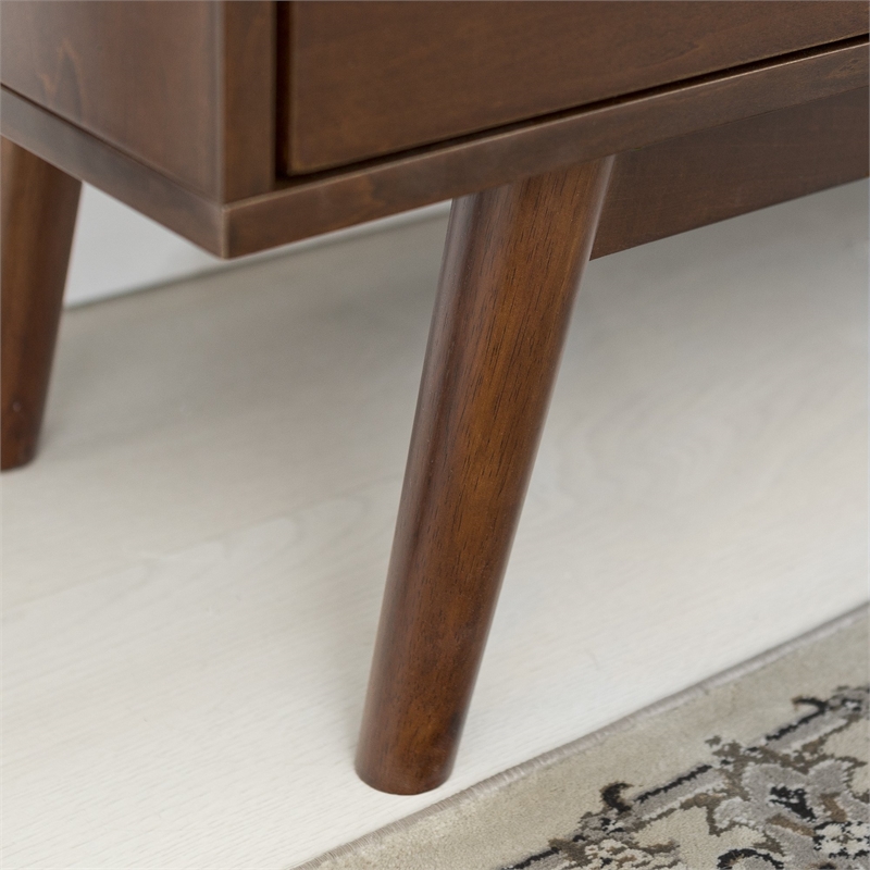 Pemberley Row MDF Walnut TV Console Rectangular Adjustable Shelving 60