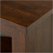 Pemberly Row Traditional Wood Stand Storage Console for TVs up to 70