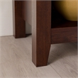 Pemberly Row Traditional Wood Stand Storage Console for TVs up to 70