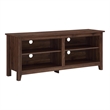 Pemberley Row MDF Dark Walnut Storage Console Rectangular Cable Management 58