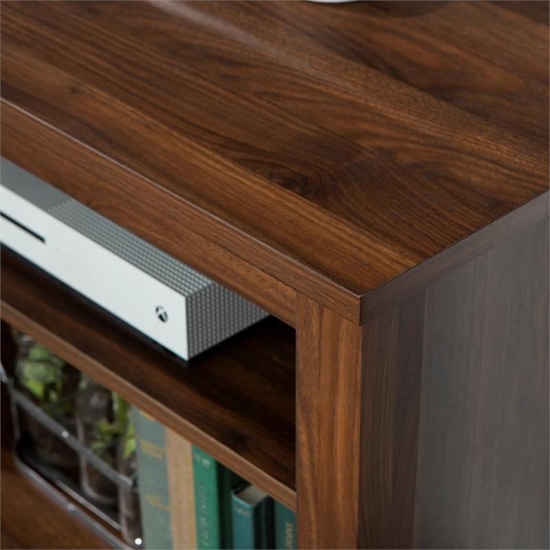 Pemberley Row MDF Dark Walnut Storage Console Rectangular Cable Management 58