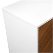 Pemberly Row Mid-Century Wood TV Console for TVs up to 58