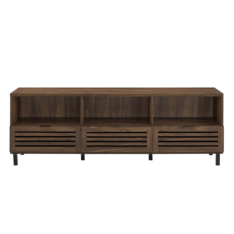 Pemberly Row Transitional Wood TV Stand Console for TVs up to 70