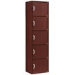 Pemberley Row Wood Mahogany Bookcase Rectangular 59