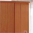Pemberly Row 3 Door Armoire with 2 Drawer in Cherry
