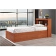 Pemberley Row Wood Cherry Twin Captain Storage Bed Rectangular Built-In Storage 41