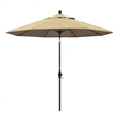 Pemberly Row Skye 9' Bronze Patio Umbrella in Pacifica Beige