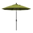 Pemberly Row 9' Black Patio Umbrella in Olefin Kiwi