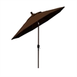 Pemberly Row 7.5' Bronze Patio Umbrella in Pacifica Mocha