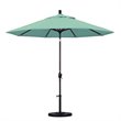 Pemberly Row 9' Bronze Patio Umbrella in Sun-brella 1A Spectrum Mist